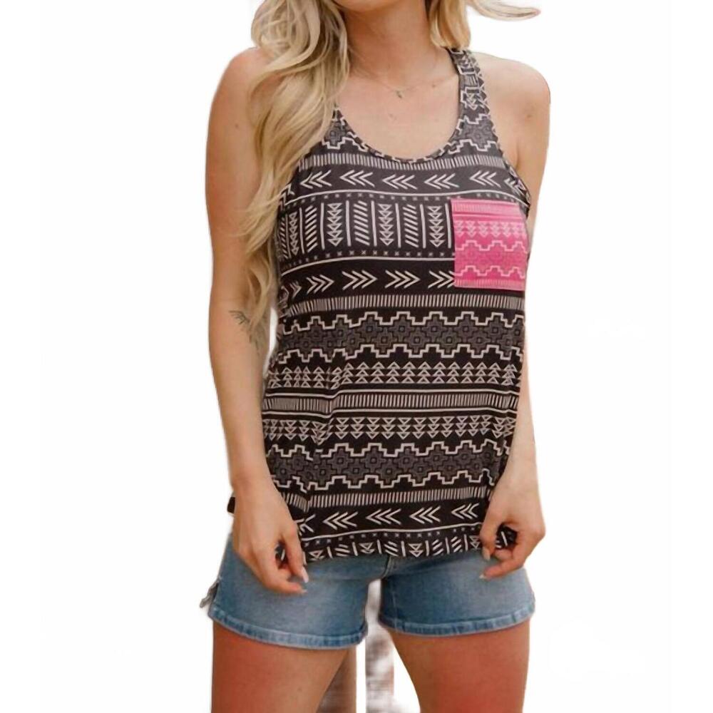 NEW STERLING KREEK summer in san antone top in black